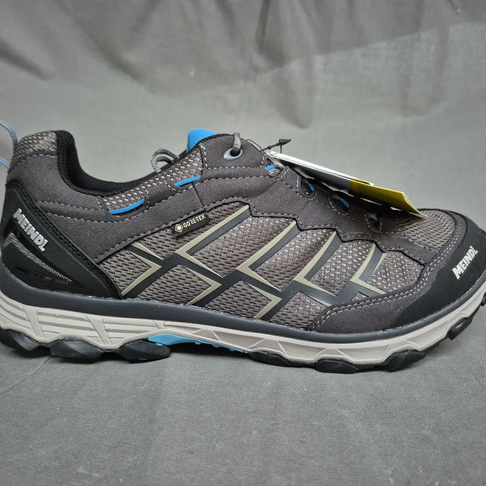 BOXED PAIR OF MEINDL ACTIVO GTX GORE-TEX SHOES - UK SIZE 10.5