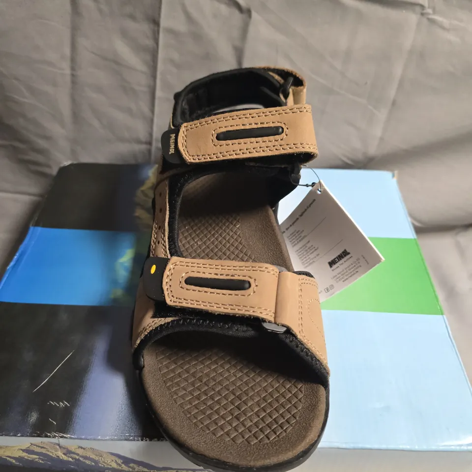 BOXED PAIR OF MEINDL CAPRI SANDALS - UK SIZE 40