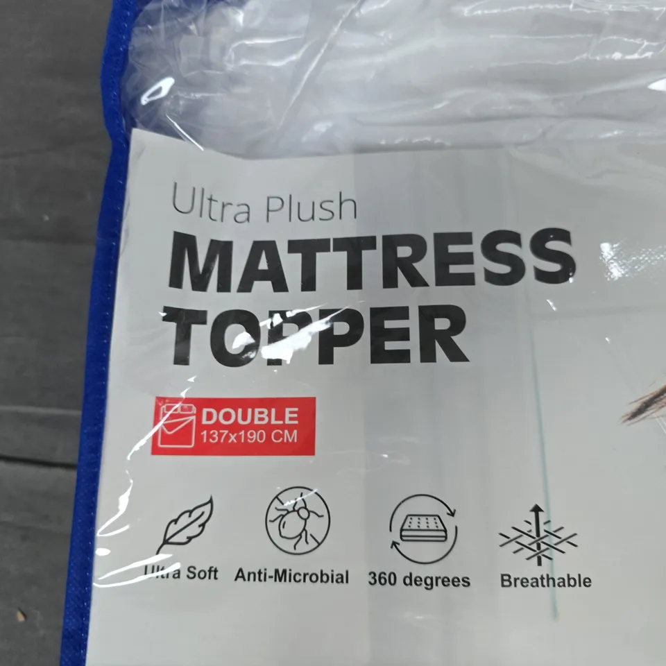 MIGHTYSOFT ULTRA PLUSH MATTRESS TOPPER – DOUBLE (137 X 190 CM)