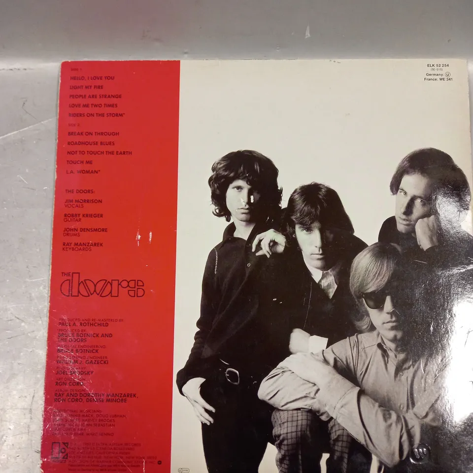 THE DOORS GREATEST HIT VINYL 