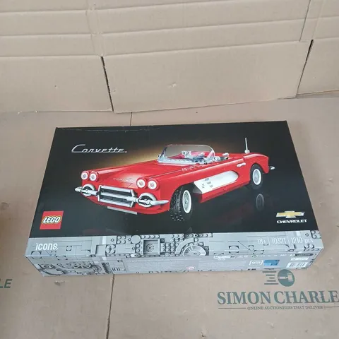 BOXED LEGO CHEVROLET CORVETTE 10321