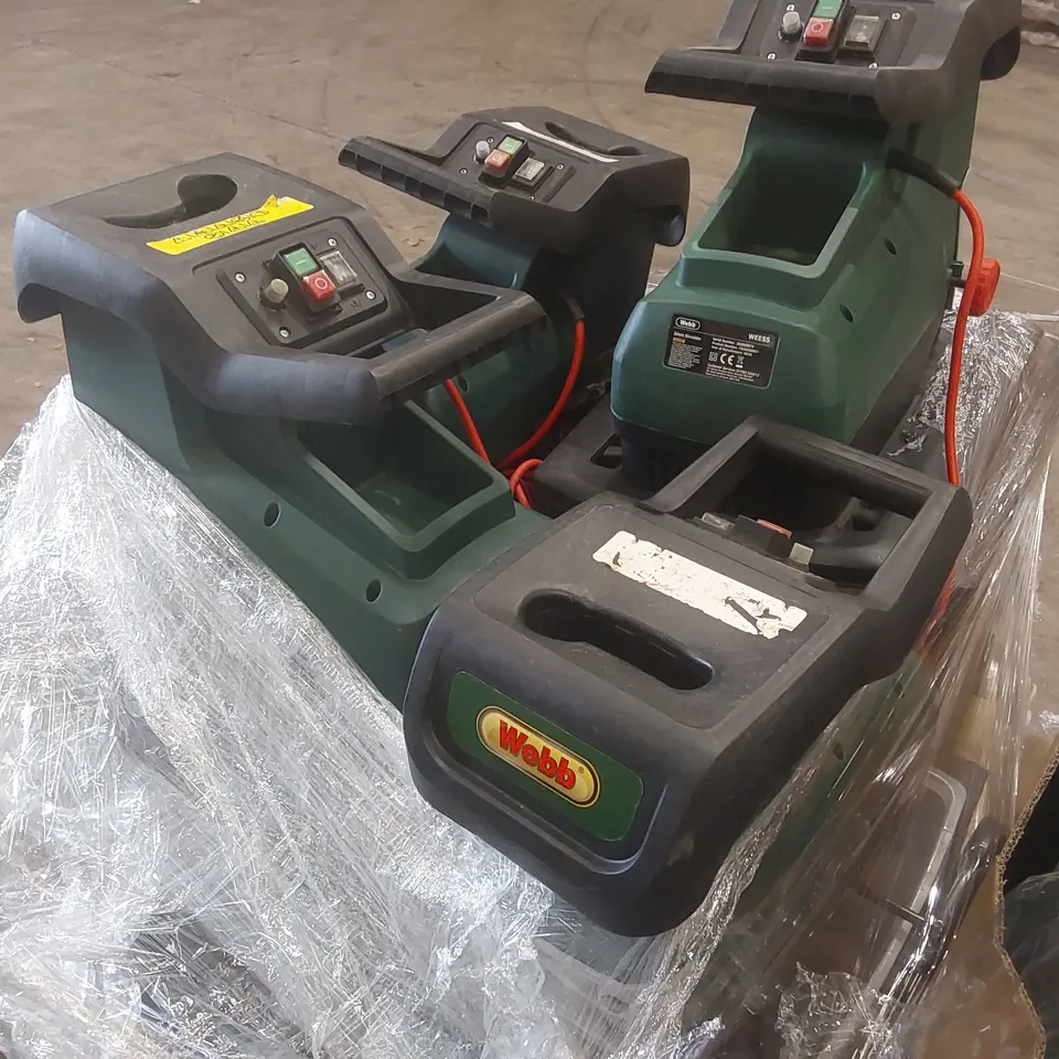 PALLET CONTAINING APPROXIMATELY 4x WEBB SILENT SHREDDERS