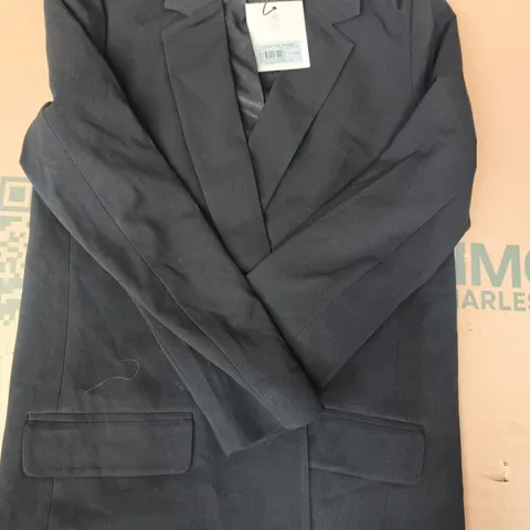 ALLSAINTS ALEIDA TRI BLAZER IN BLACK SIZE UK 12