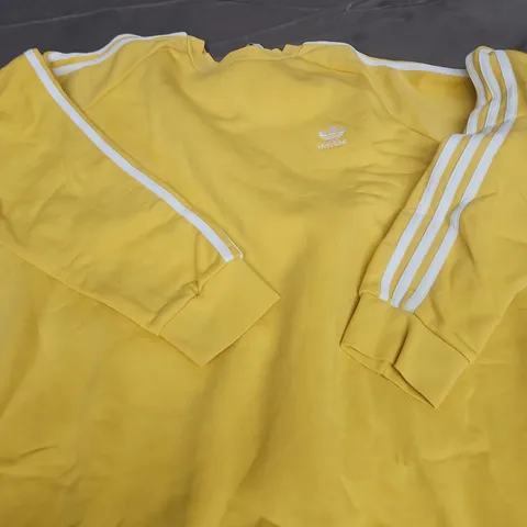 ADIDAS YELLOW TRACK JACKET – UK XL