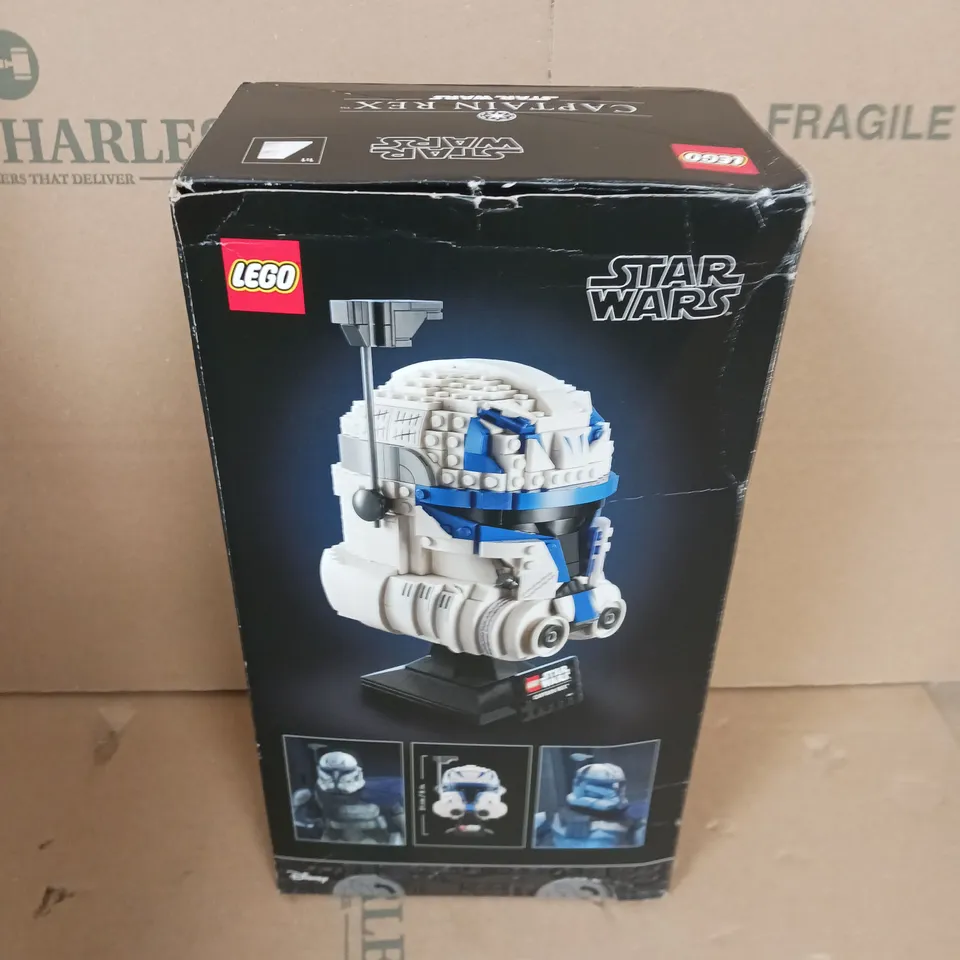 BOXED LEGO STAR WARS CAPTAIN REX HELMET 75349 RRP £59.99