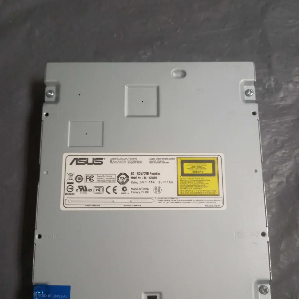 ASUS BLU-RAY COMBO DISC BURNER