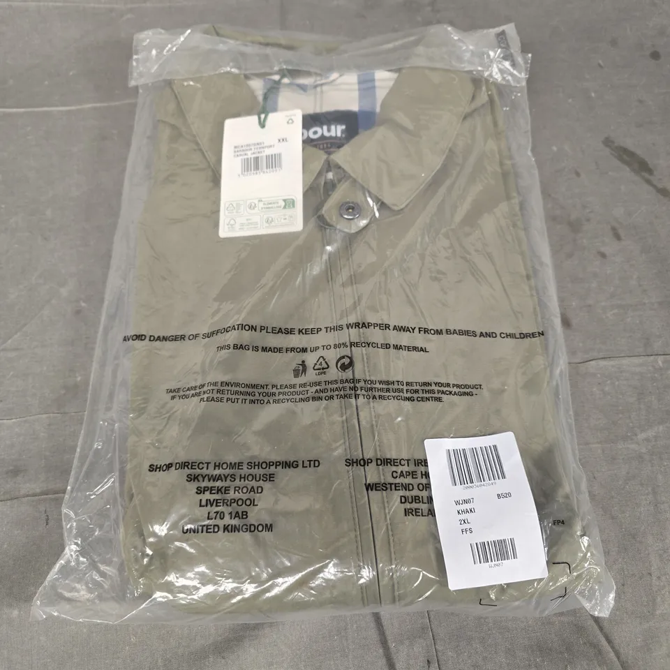 BARBOUR FERNPORT CASUAL JACKET – XXL