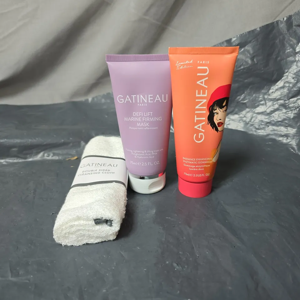 GATINEAU PARIS 3 ITEM SET TO INCLUDE DEFI LIFT MARINE FIRMING MASK 75ML UNBOXED