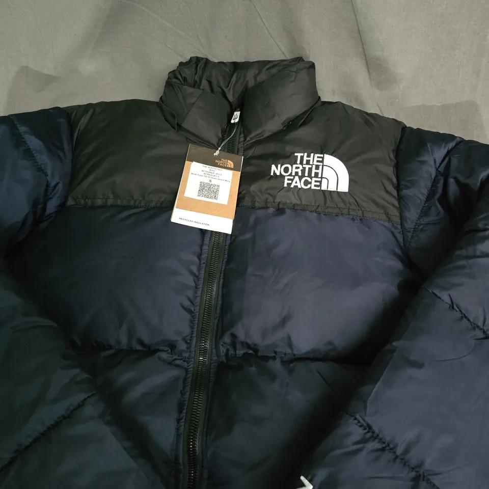 THE NORTH FACE DOWN PUFFER JACKET – NAVY/BLACK, 700 FILL POWER - SIZE S