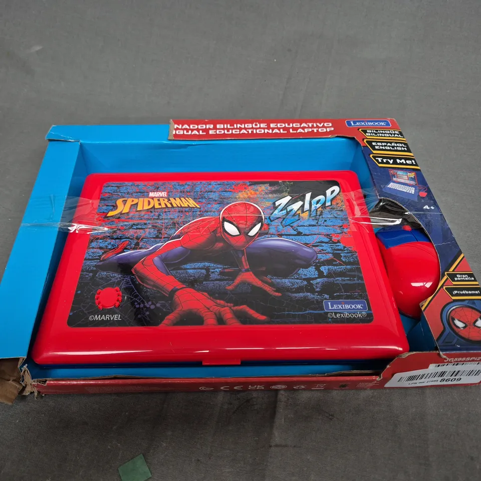 MARVEL SPIDERMAN BILINGUAL EDUCATIONAL LAPTOP