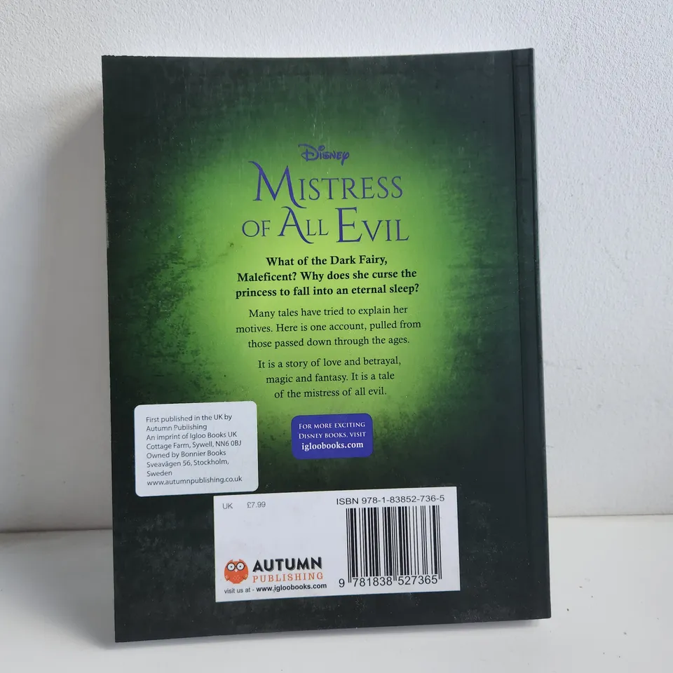 25 COPIES OF DISNEY'S MISTRESS OF ALL EVIL - SPECIAL EDITION