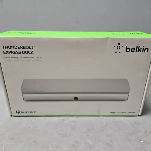 BOXED BELKIN THUNDERBOLT EXPRESS DOCK