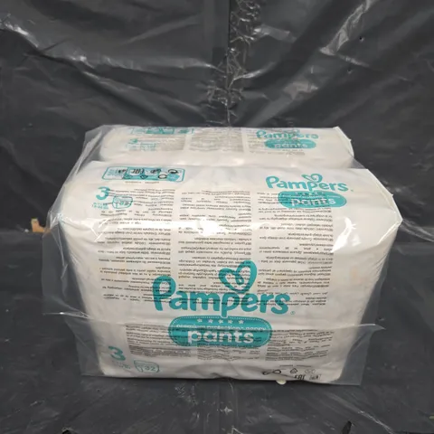 BOXED PAMPERS NAPPY PANTS - X 64  