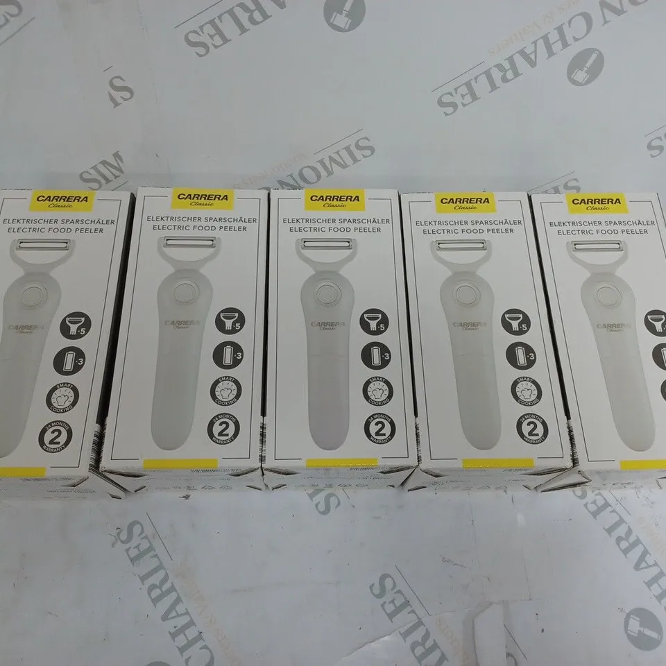 CARRERA CLASSIC ELECTRIC FOOD PEELER BOXED X5