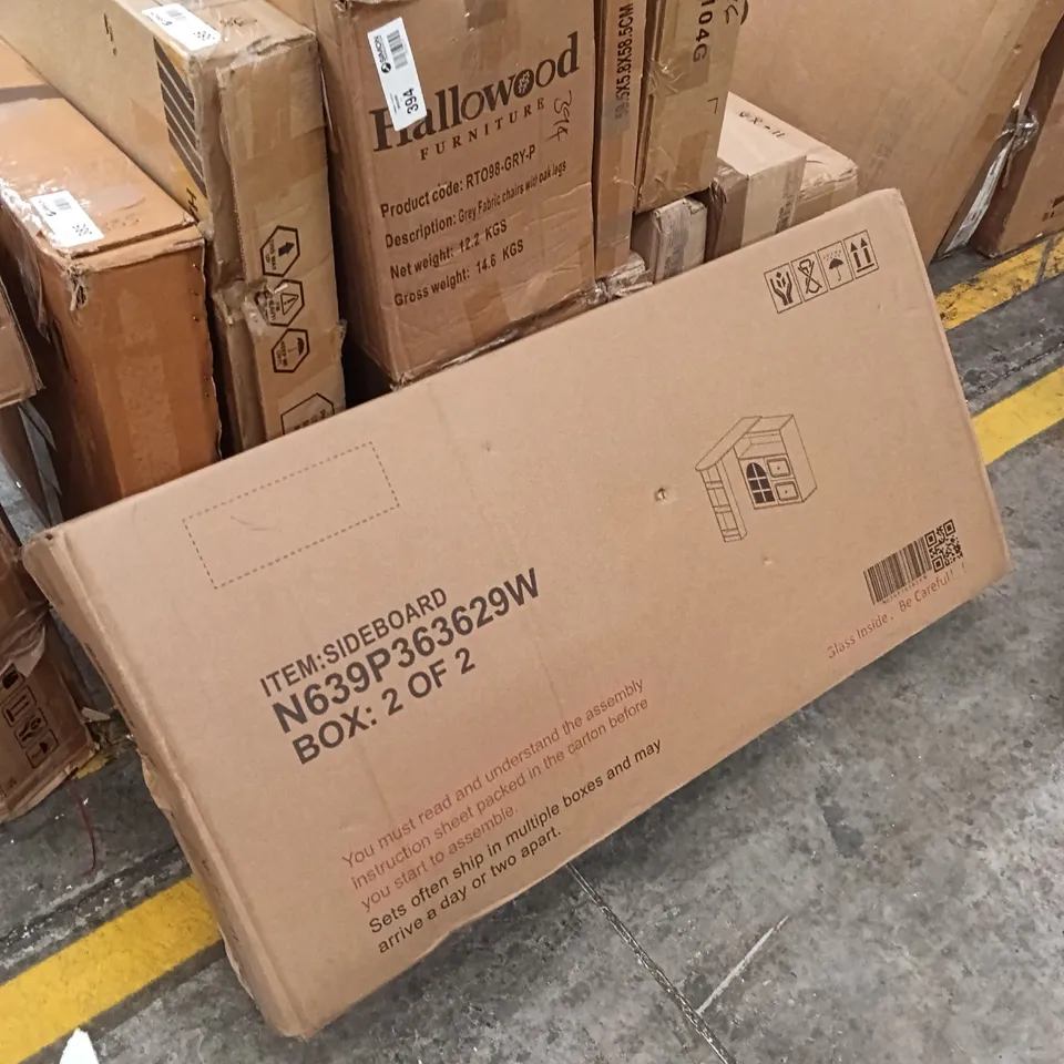 BOXED SIDEBOARD - WHITE (2 BOXES) 