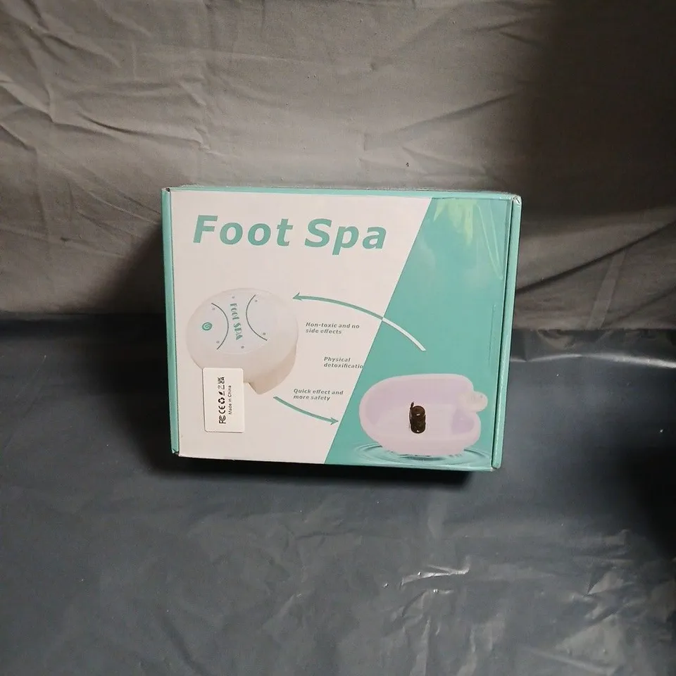 FOOT SPA PEDICURE DEVICE – BOXED