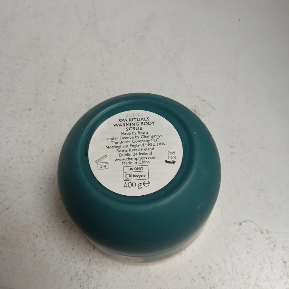 CHAMPNEYS SPA RITUALS WARMING BODY SCRUB, 400 G