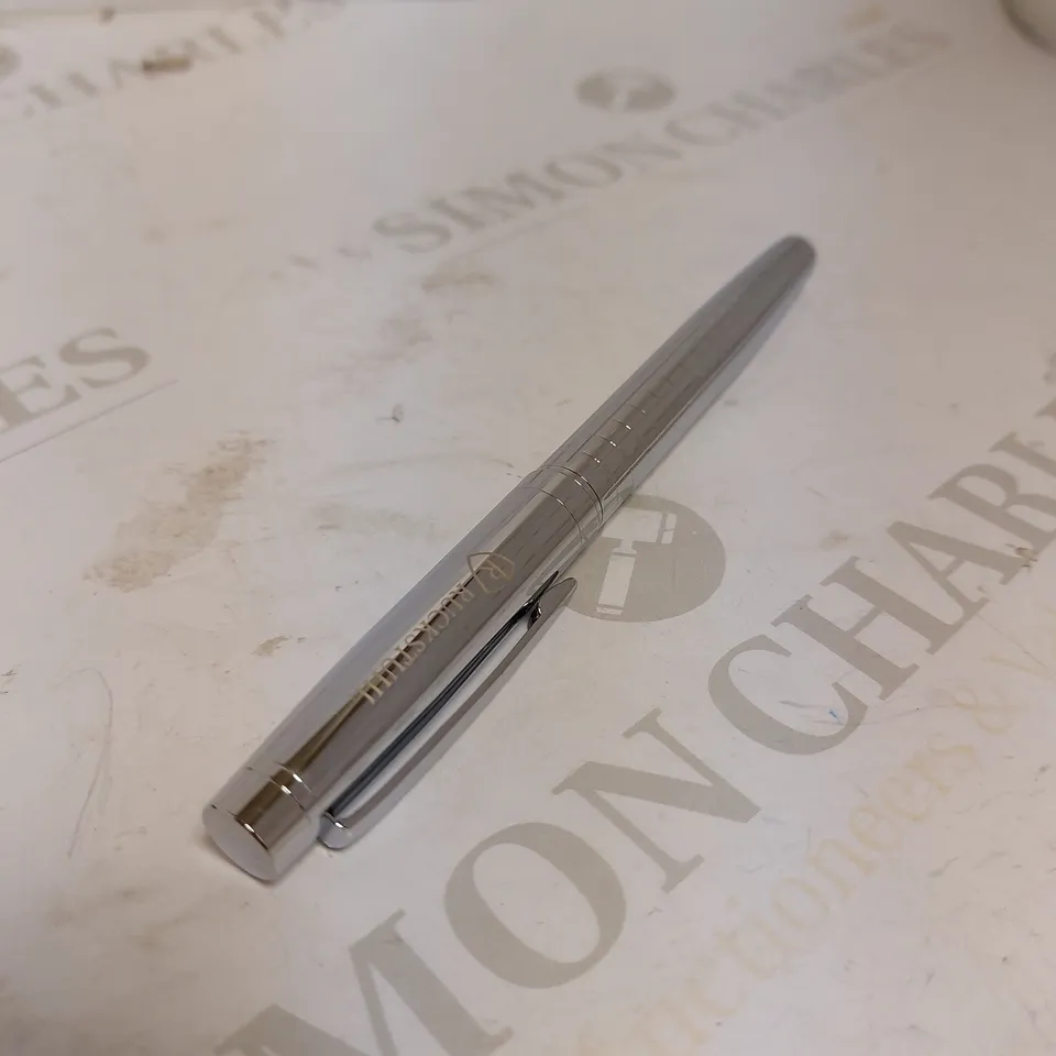 RUCKSTUHL STAINLESS STEEL LUXURY PEN IN GIFT BOX – HAND ASSEMBLED 