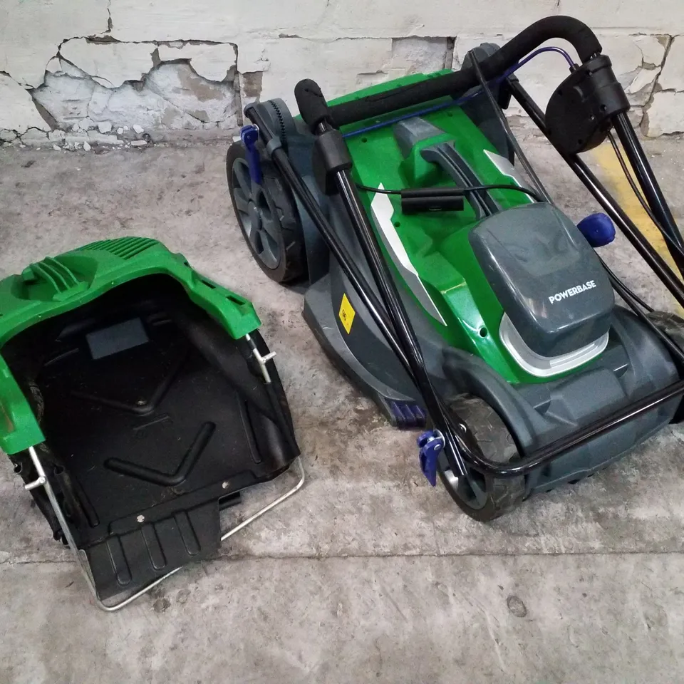 POWERBASE SELF PROPELLED CORDLESS LAWNMOWER 