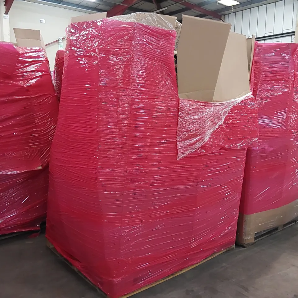 PALLET OF ASSORTED CONSUMER PRODUCTS TO INCLUDE: COOKER HOOD, PRESSURE WASHER, SMART TOWER FAN, DOOR MATS, TOILET SEAT ECT