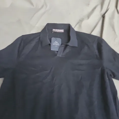 PAUL JAMES NAVY POLO SHIRT SIZE M