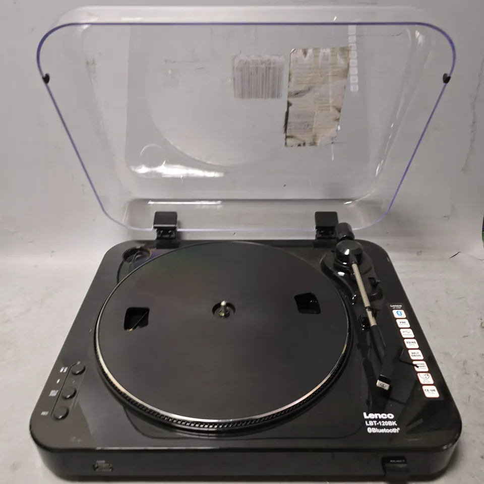 LENCO LBT-120 | 35 &45 RPM SEMI-AUTOMATIC BELT DRIVE USB TURNTABLE FOR VINYL