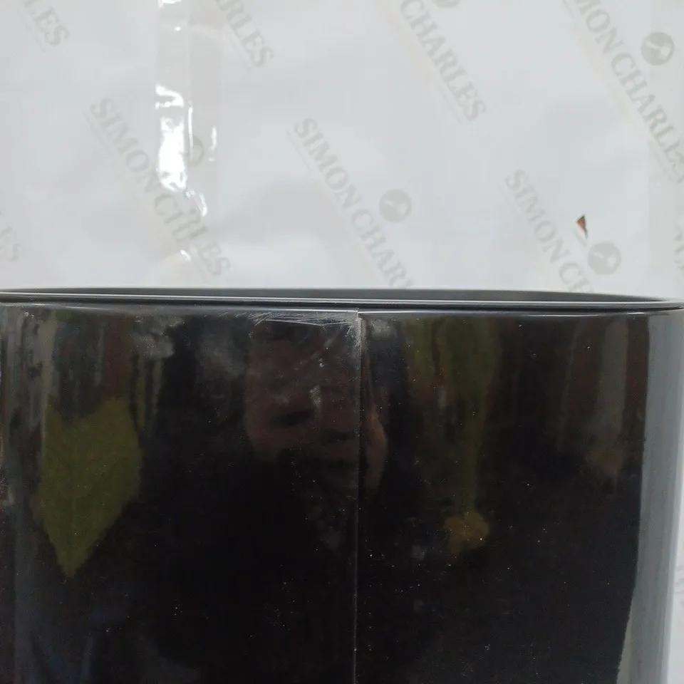 MORPHY RICHARDS CHROMA BLACK 42 LITRE SQUARE SENSOR BIN RRP £49.99