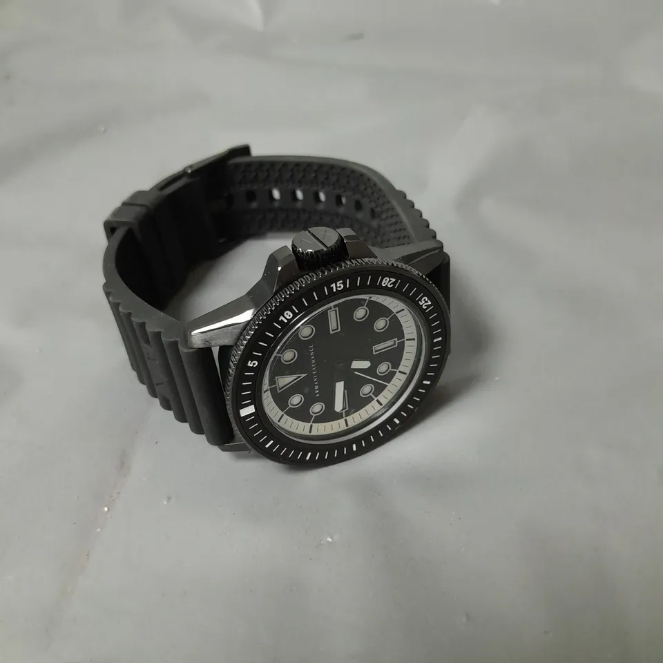 ARMANI EXCHANGE SILICONE MENS WATCH