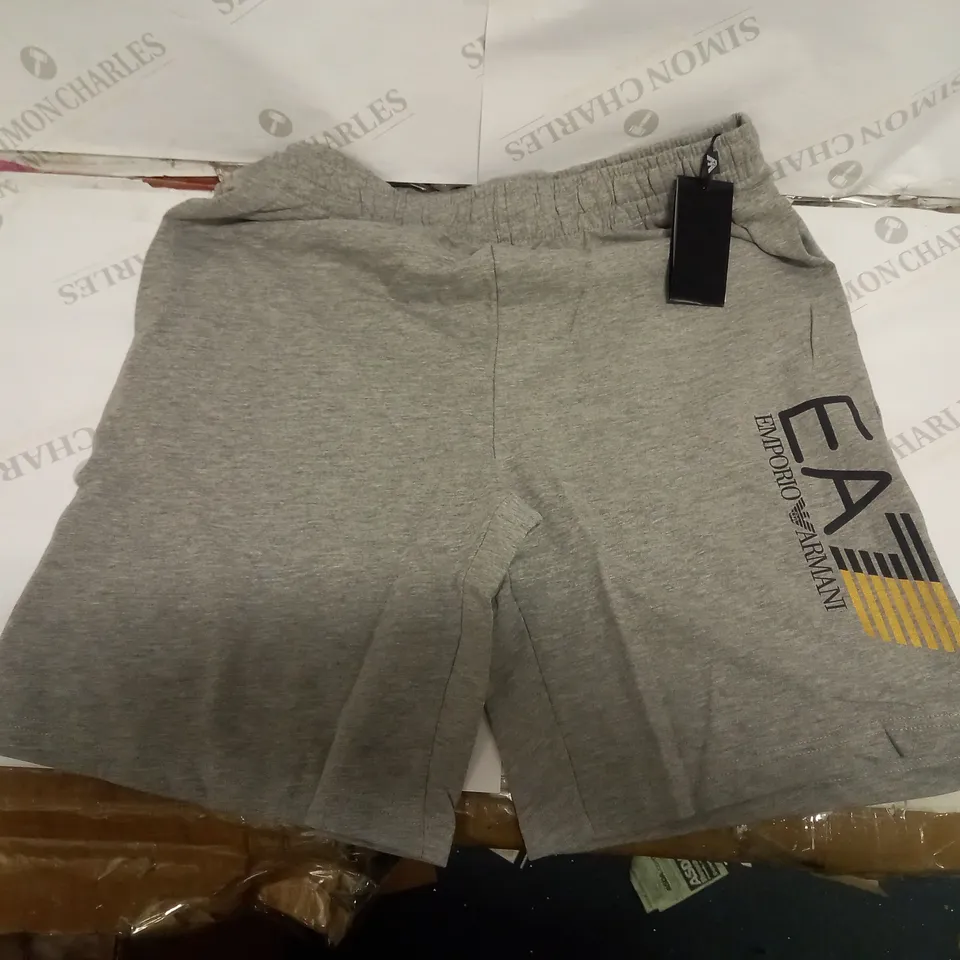 EMPORIO ARMANI GREY SHORTS - SIZE L