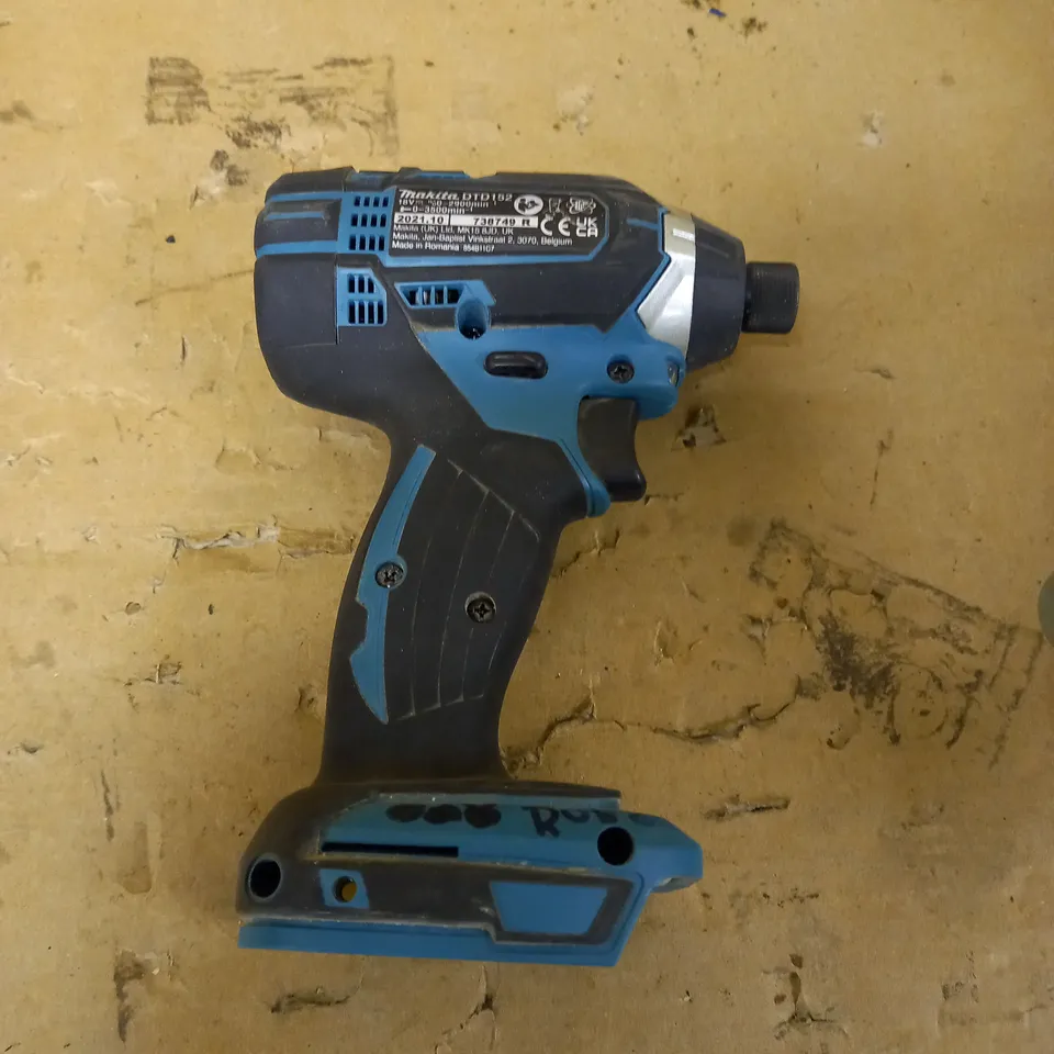 MAKITA DTD152Z LXT 18V LI-ION CORDLESS IMPACT DRIVER 