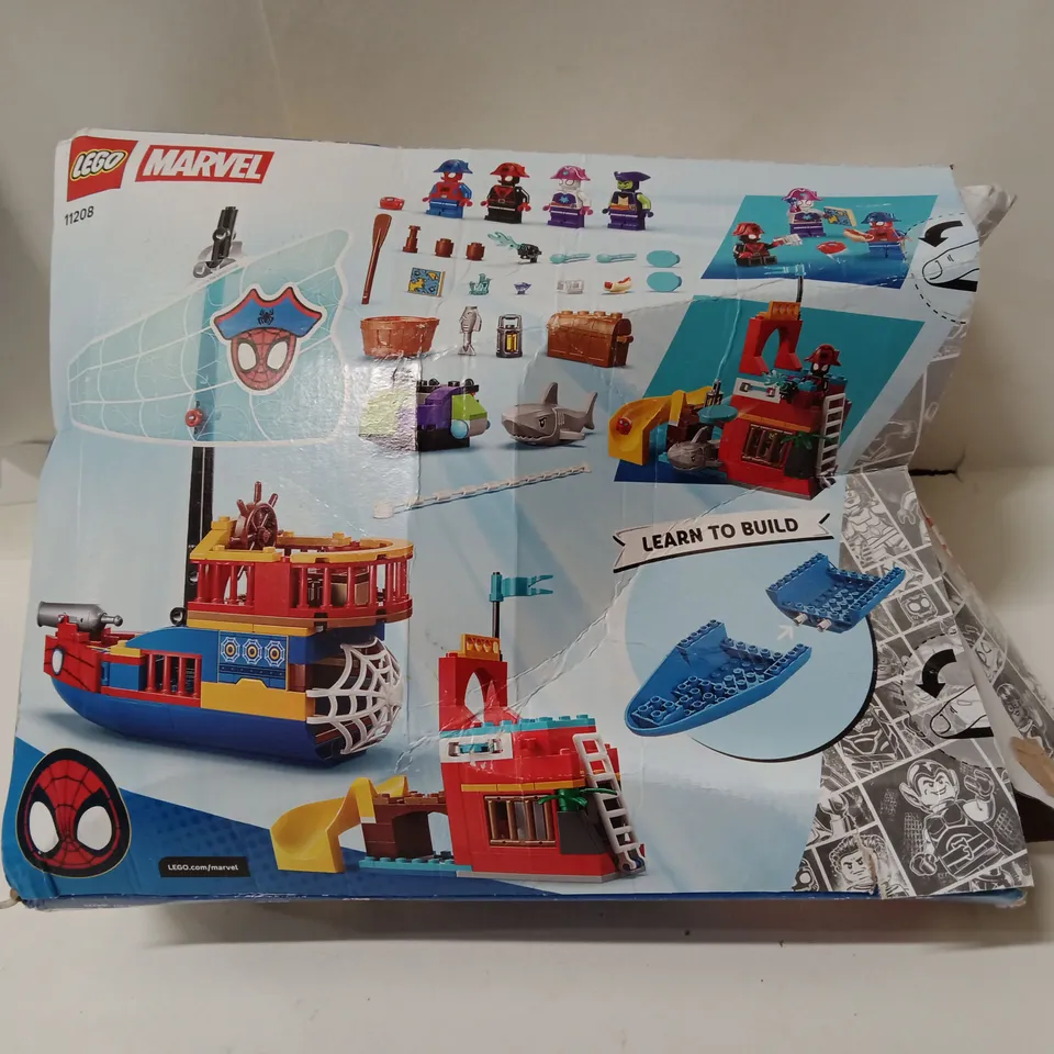 LEGO MARVEL SPIDER-MAN LEARN TO BUILD SET 11208 – BOXED WITH BAGS 1–4