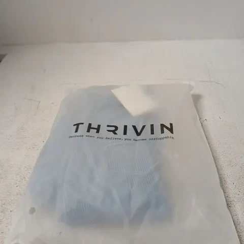 THRIVIN ELEVATE SCULPTING HIGH WAIST SCRUNCH LEGGINGS – ENDLESS SKY (SM)
