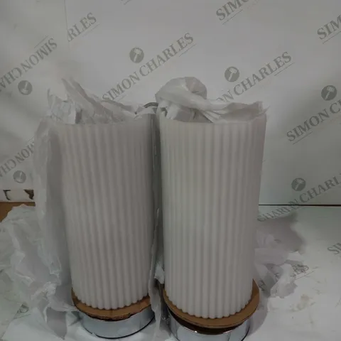 JOHN LEWIS RIDGE TOUCH LAMP SET OF 2