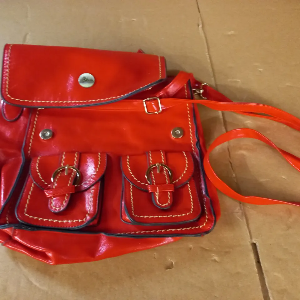 LETTUCE RED LEATHER BAG 