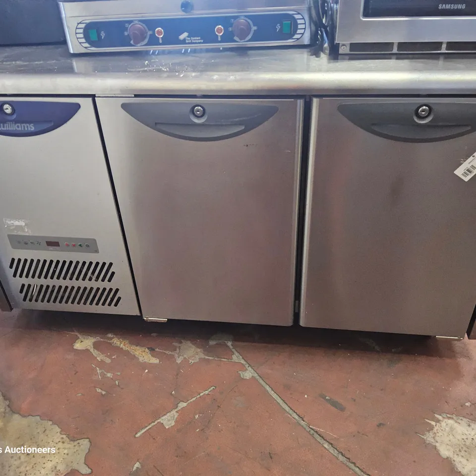 WILLIAMS 2 DOOR REFRIGERATED PREP COUNTER