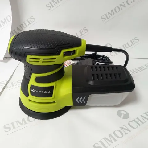 BOXED GRANDMA SHARK 350W 125MM 5" RANDOM ORBITAL SANDER