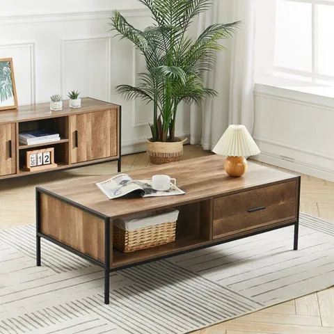 BOXED OTO COFFEE TABLE WITH STORAGE (1 BOX)