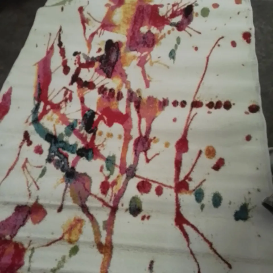 Evsimo rug with multi colour design.  218x150cm