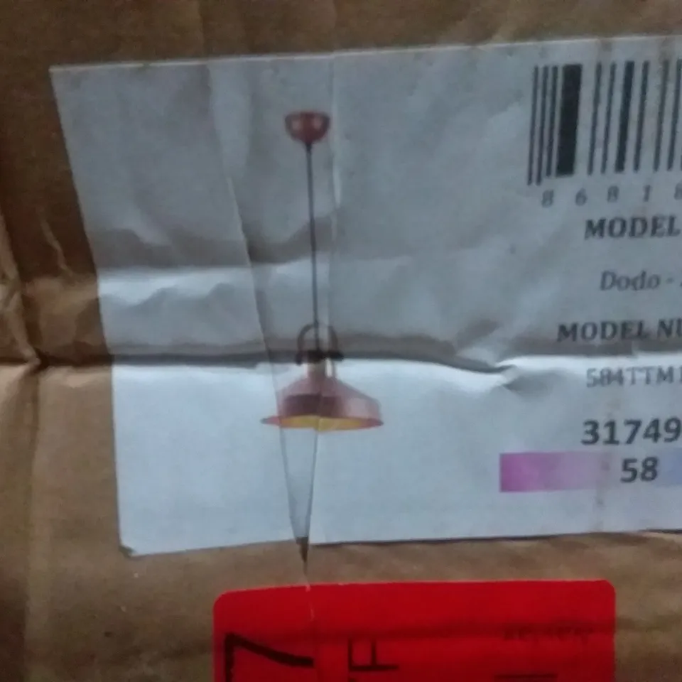 BOXED GRACIELA 1-LIGHT DOME PENDANT COPPER