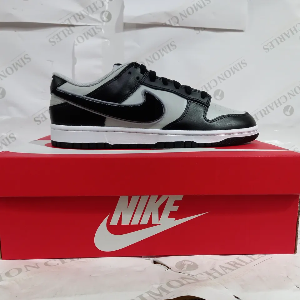 PAIR OF NIKE DUNK LOW RETRO IN GREY/BLACK- UK SIZE 9