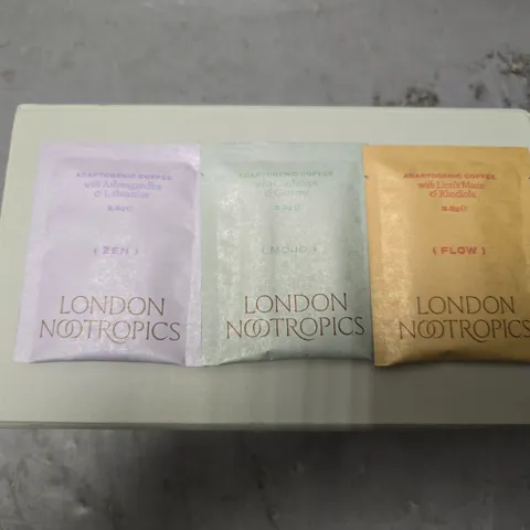 BOXED LONDON NOOTROPICS SELECTION BOX SACHET SET
