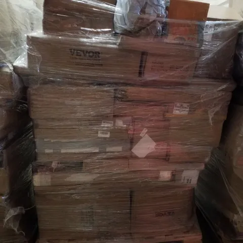 PALLET CONTAINING ASSORTED PRODUCTS INCLUDING CLOUDPILLO PLUS, DAY PLUS 2000W VACUUM CLEANER, PORTABLE TOILET & FLOOD BARRIER