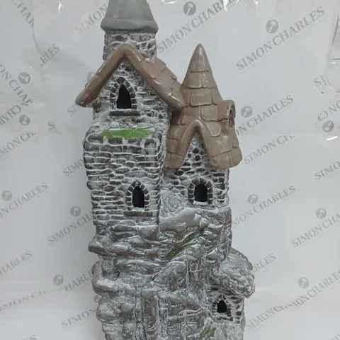 OUTLET MY GARDEN STORIES LED CASTLE GARDEN SCULPTURE