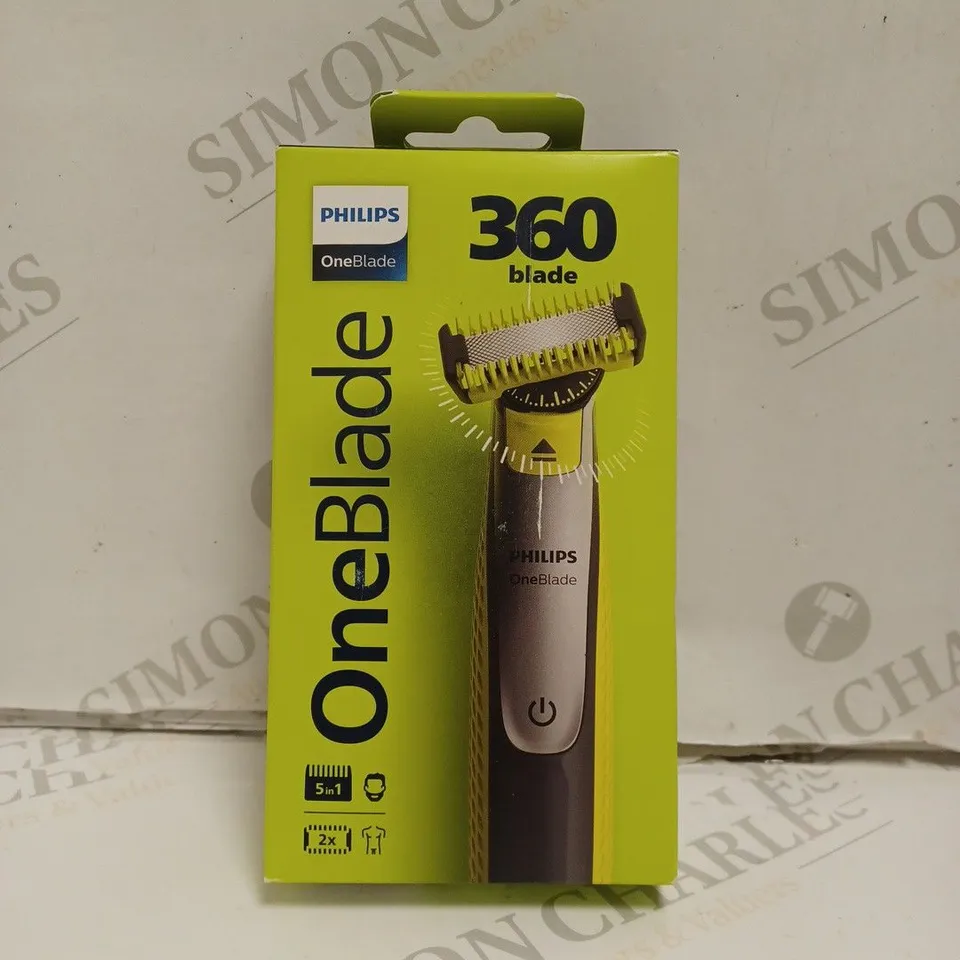 BOXED AND SEALED PHILIPS 360 5 IN 1 ONE BLADE.