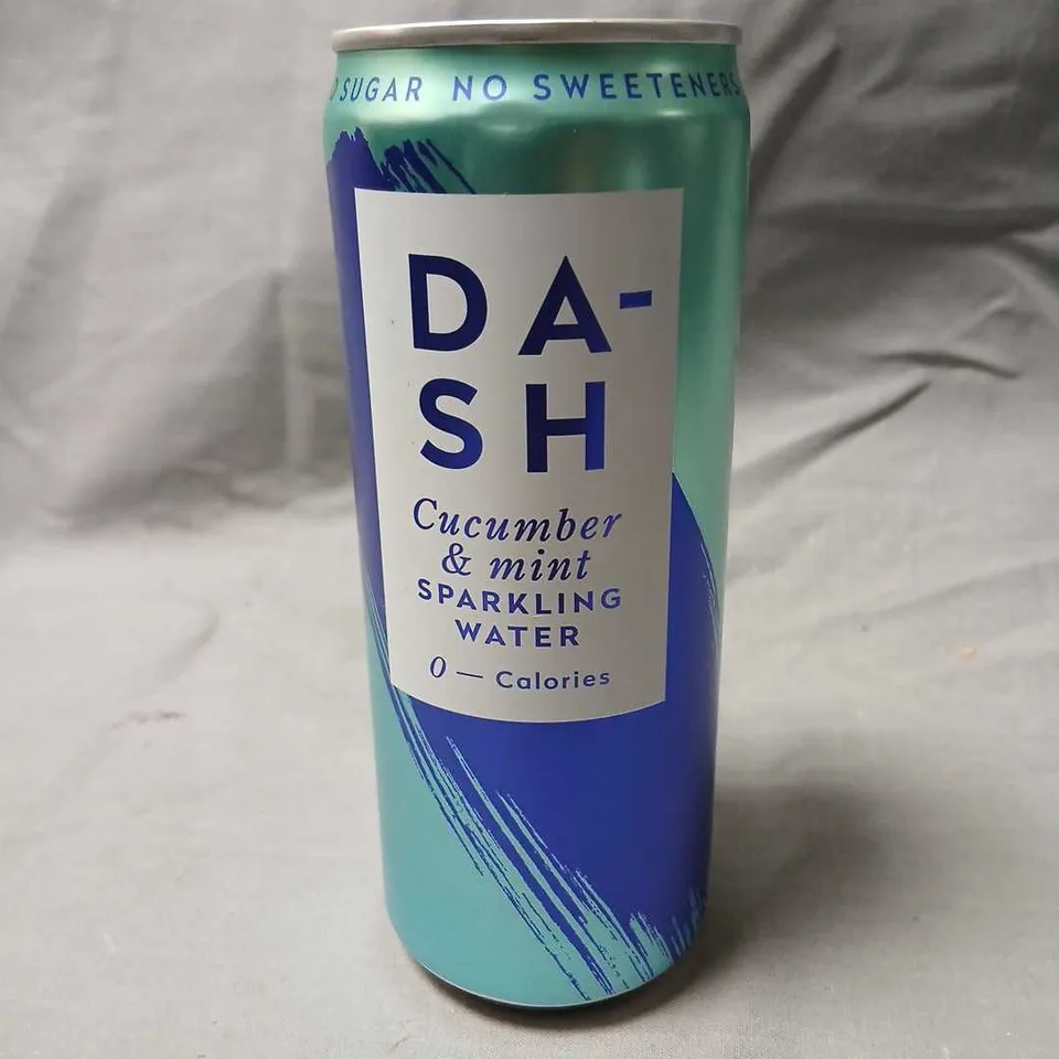 TWELVE DASH CUCUMBER & MINT SPARKLING WATER CAN
