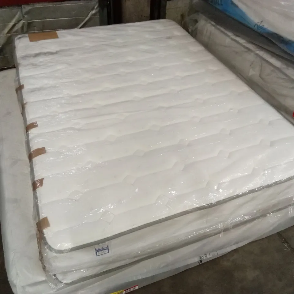 QUALITY BAGGED NOVILLA 27cm ORTHO MEMORY FOAM POCKET SPRUNG 135cm DOUBLE MATTRESS
