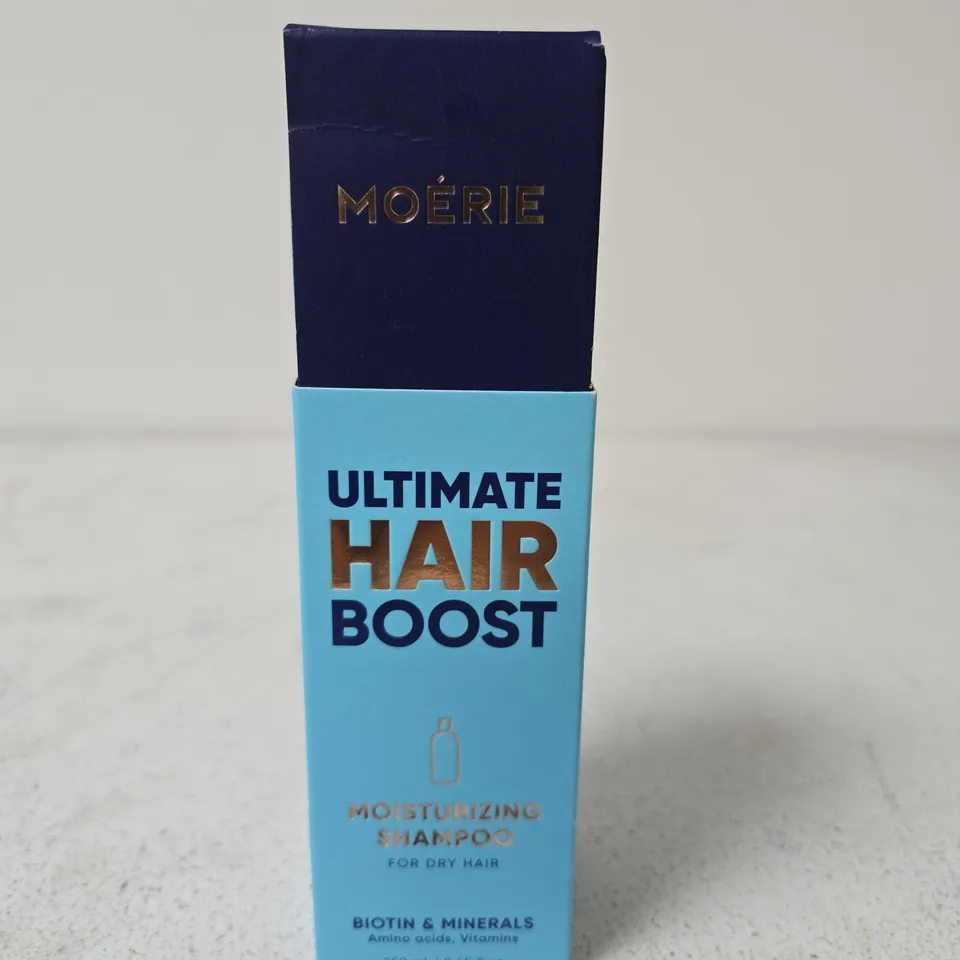 MOERIE ULTIMATE HAIR BOOST MOISTURISING SHAMPOO FOR DRY HAIR – 250 ML