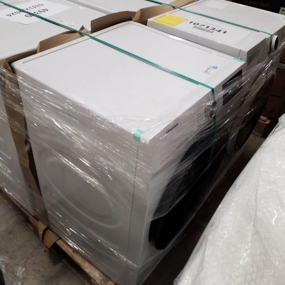 PALLET OF APPROXIMATELY 4 UNPROCESSED RAW RETURN WHITE GOODS TO INCLUDE;