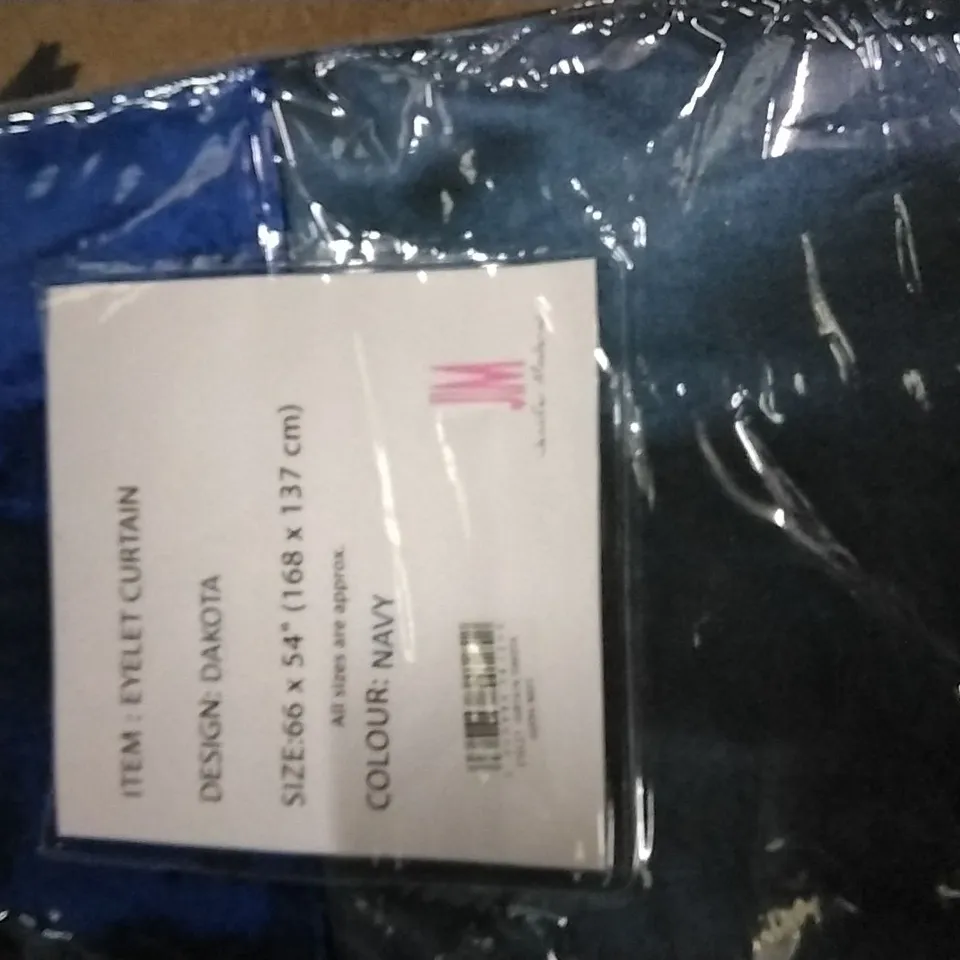 CASSVILLE BLACKOUT CURTAIN COLOUR: NAVY SIZE: 66 X 54"