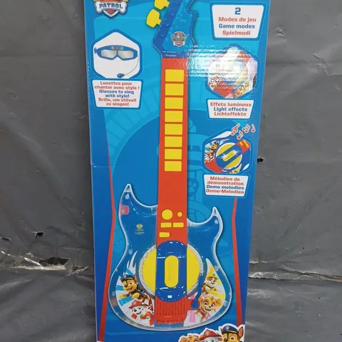 PAW PATROL ELECTRIC GUITAR WITH LIGHT UP GLASSES